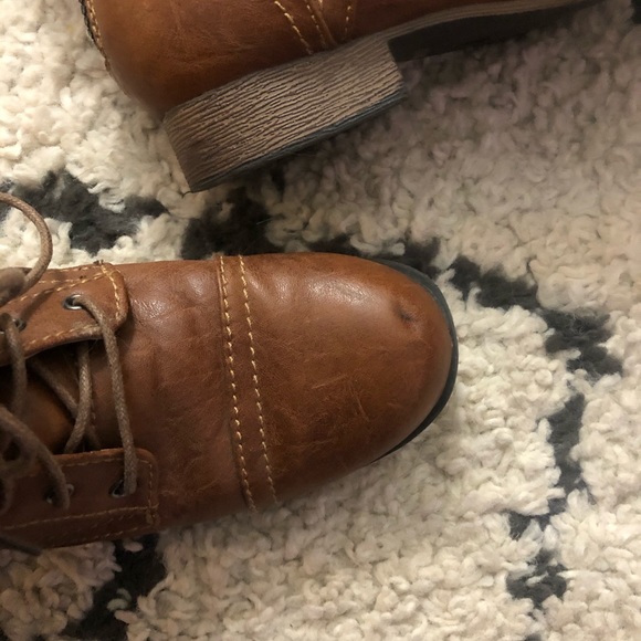 Charlotte Russe combat boots - size 7 - Picture 2 of 2